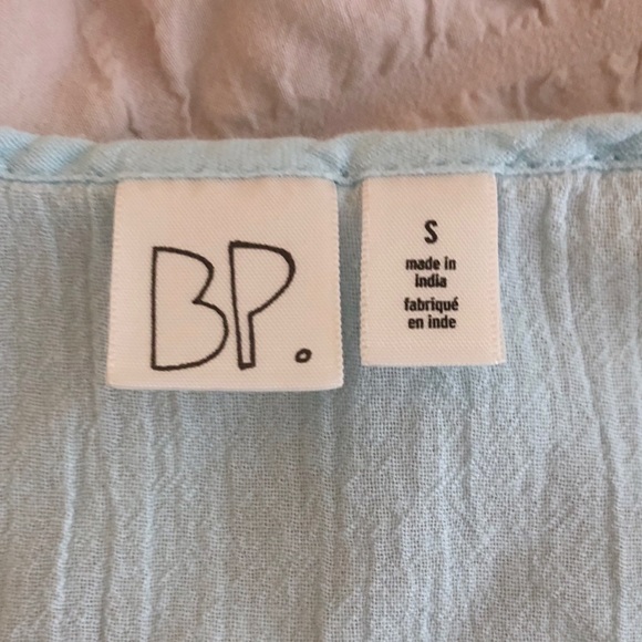 BP. Blue High Low Tank Top - Picture 5 of 6